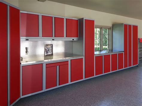 custom metal storage cabinets